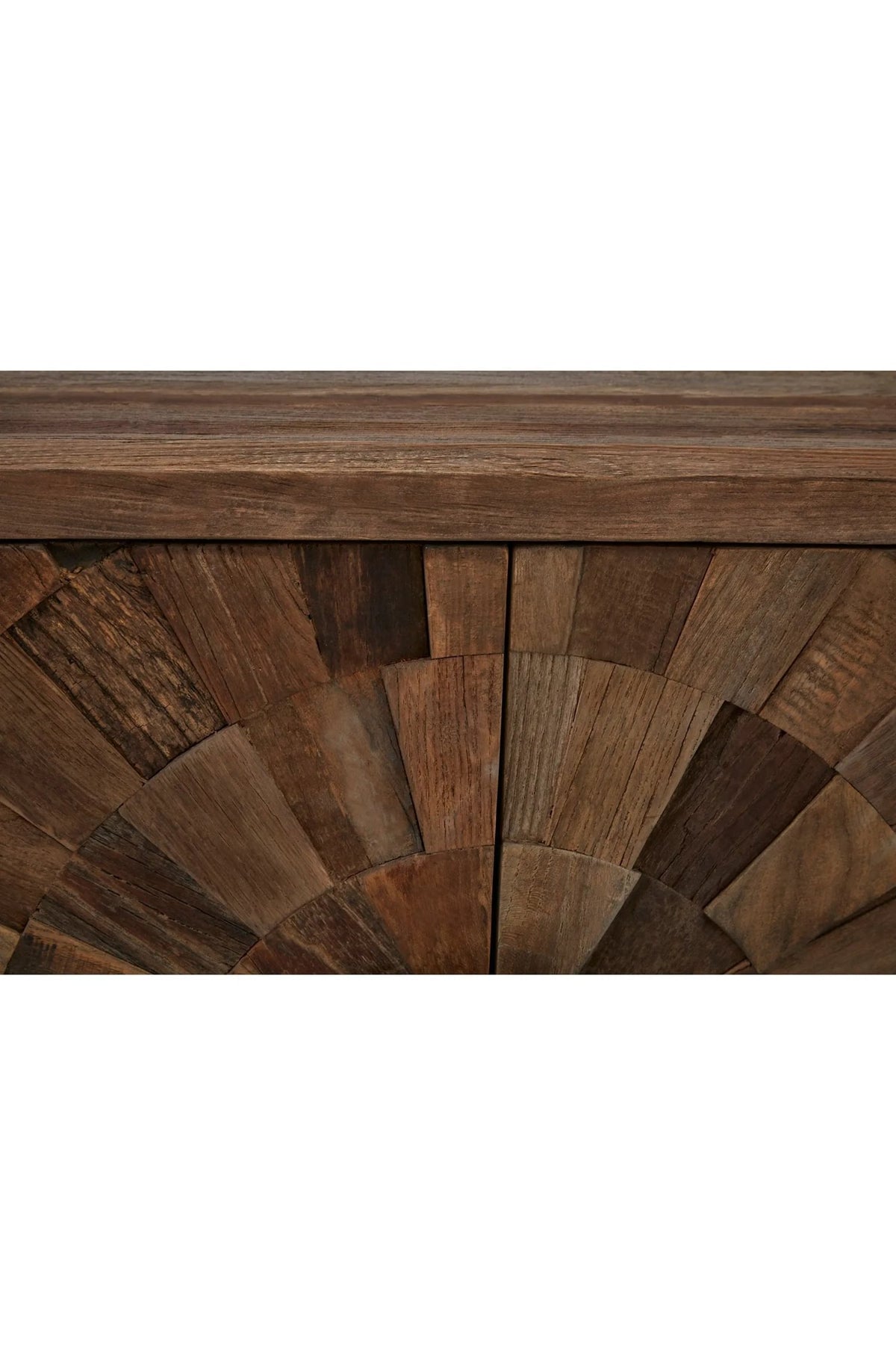 Oro Small Recycled Elm Wood 2 Door Cabinet