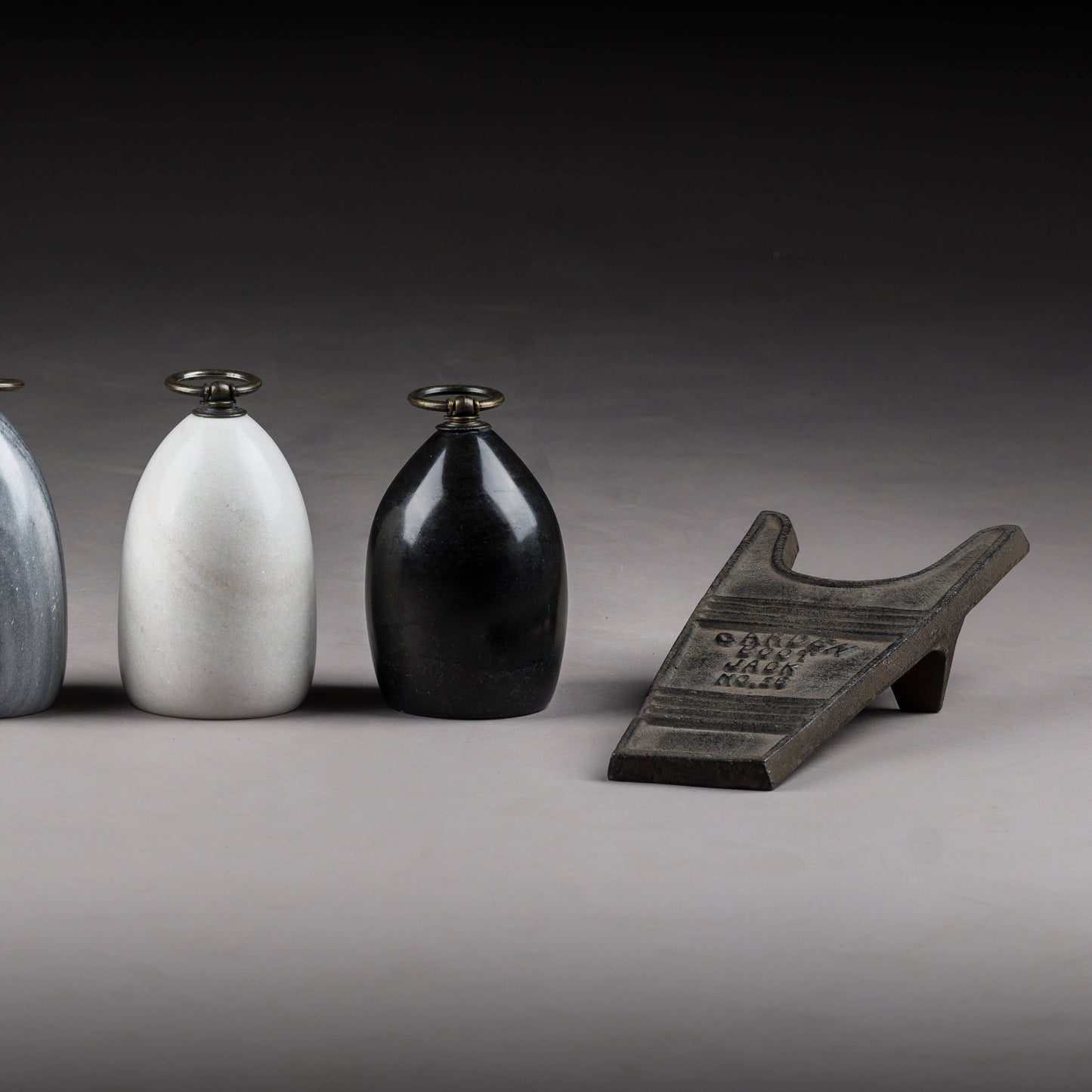 Cast Iron Boot Jack - Ornaments from the Quanta Home collection.