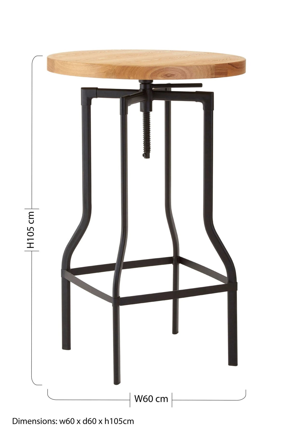 Nova Ash Veneer Bar Table
