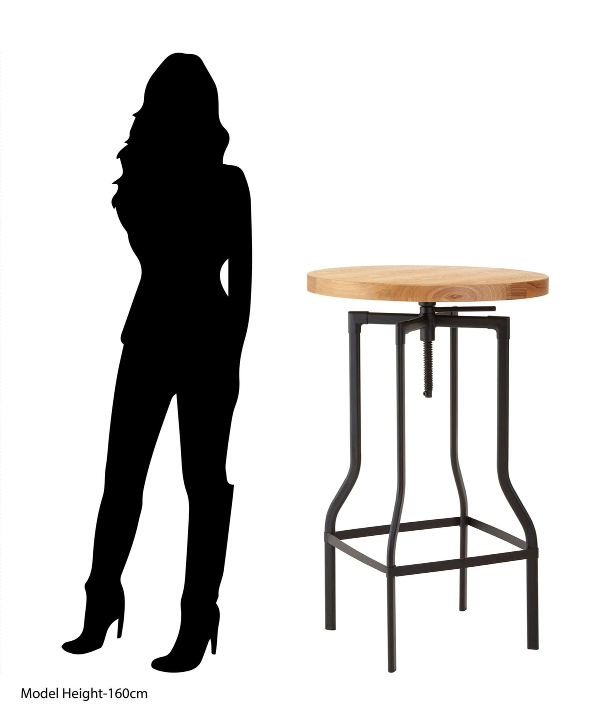 Nova Ash Veneer Bar Table