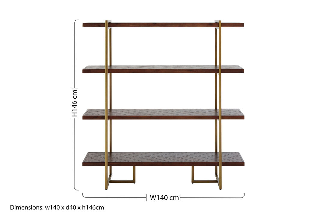 Matrix Four Tier Shelving Unit