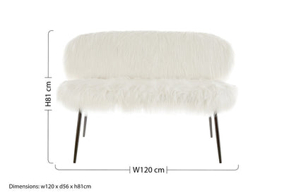 Ochre Sofa With Black Legs