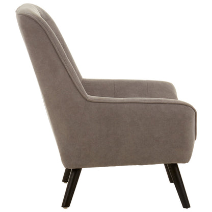 Nordic Grey Curved Chair