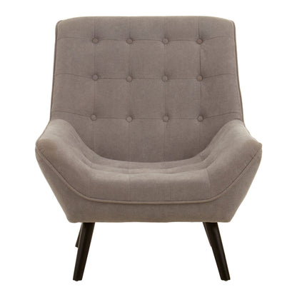 Nordic Grey Curved Chair
