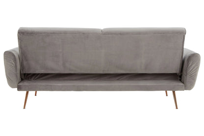 Huxley Grey Velvet Sofa Bed