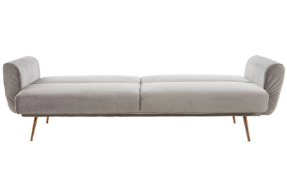 Huxley Grey Velvet Sofa Bed