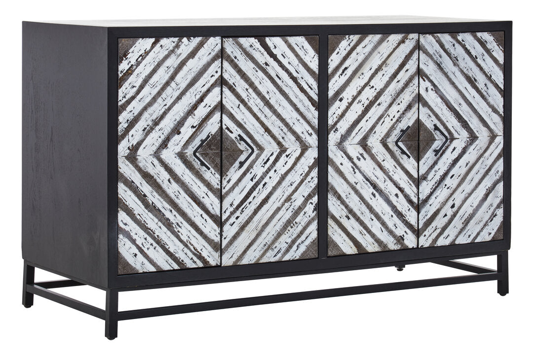 Gili Four Door internal shelf storage Sideboard