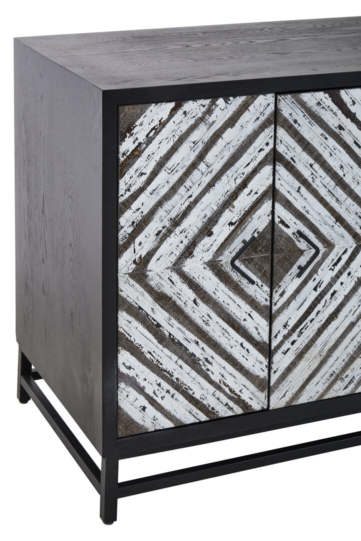 Gili Four Door internal shelf storage Sideboard