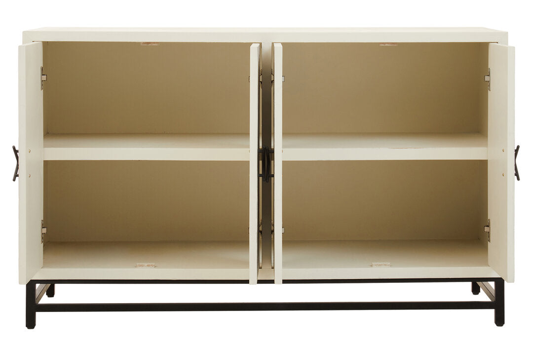 Gili Wood Pattern Door Sideboard