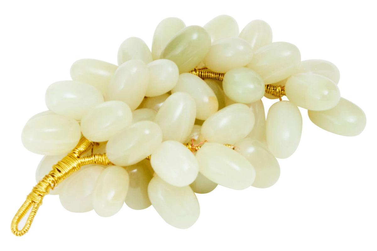 Pomona Green Onyx Decorative Grapes