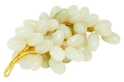 Pomona Green Onyx Decorative Grapes