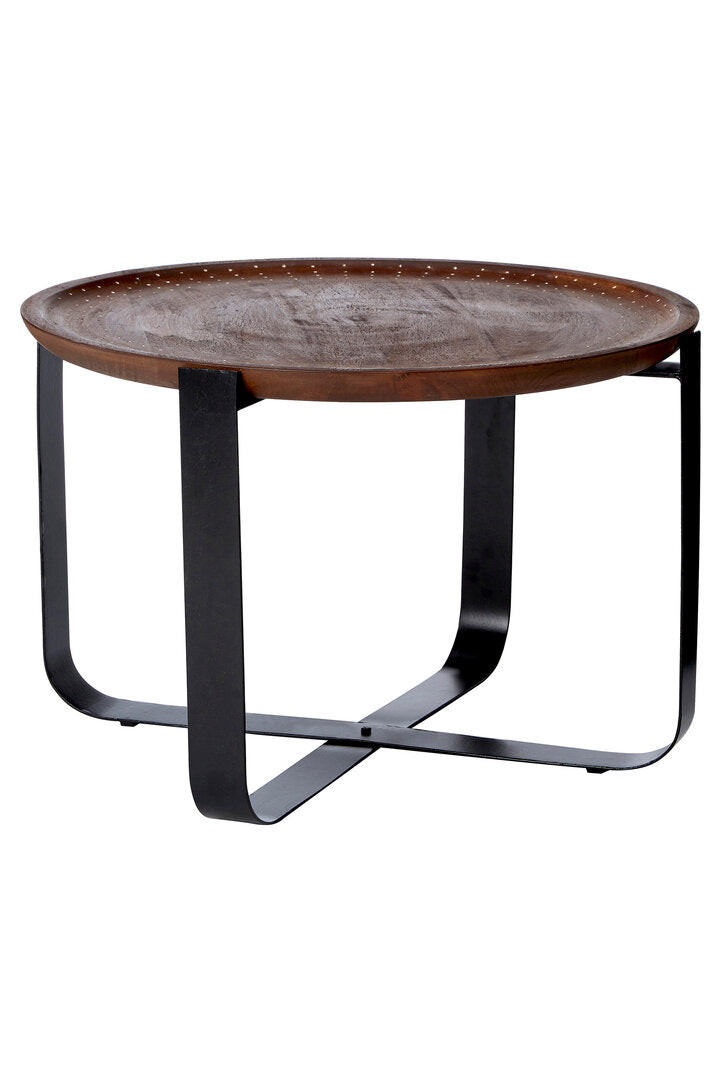Knight Mango Wood Round Table