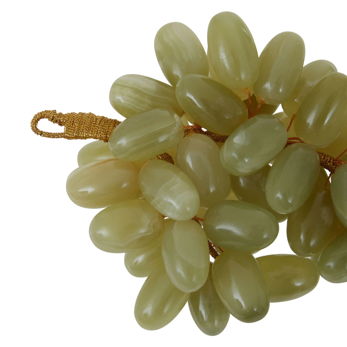 Pomona Green Onyx Decorative Grapes