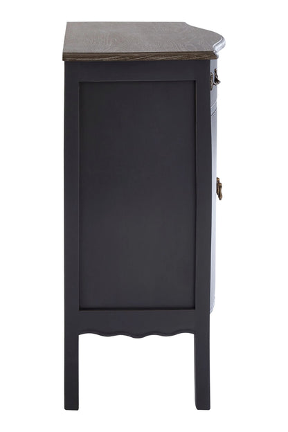Seine Two Door Dark Grey Sideboard
