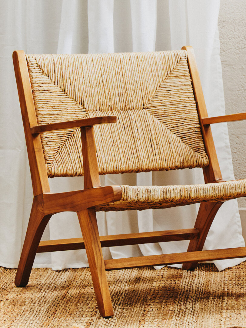 Java Natural Rattan Armchair