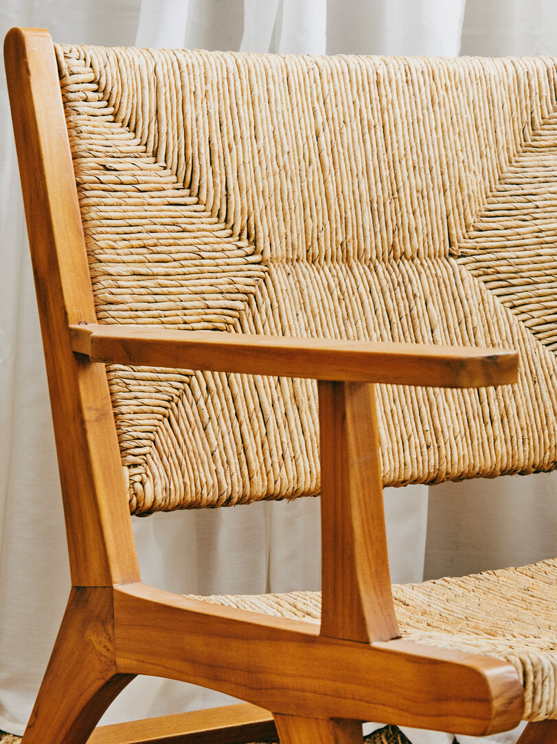 Java Natural Rattan Armchair