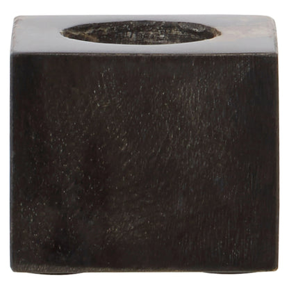 Artifact Dark Petrified Wood Tealight Holder