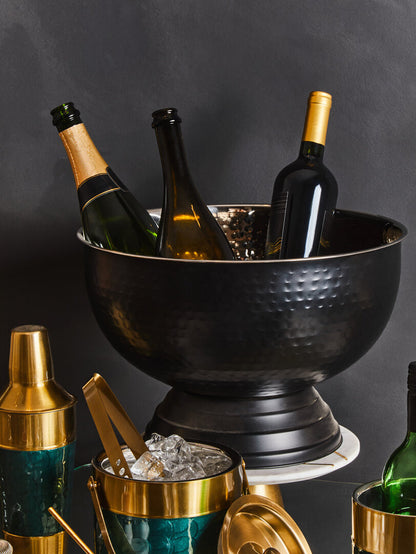 Nomad Black Finish Champagne Bowl