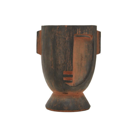 Manor Small Rustic Face Planter