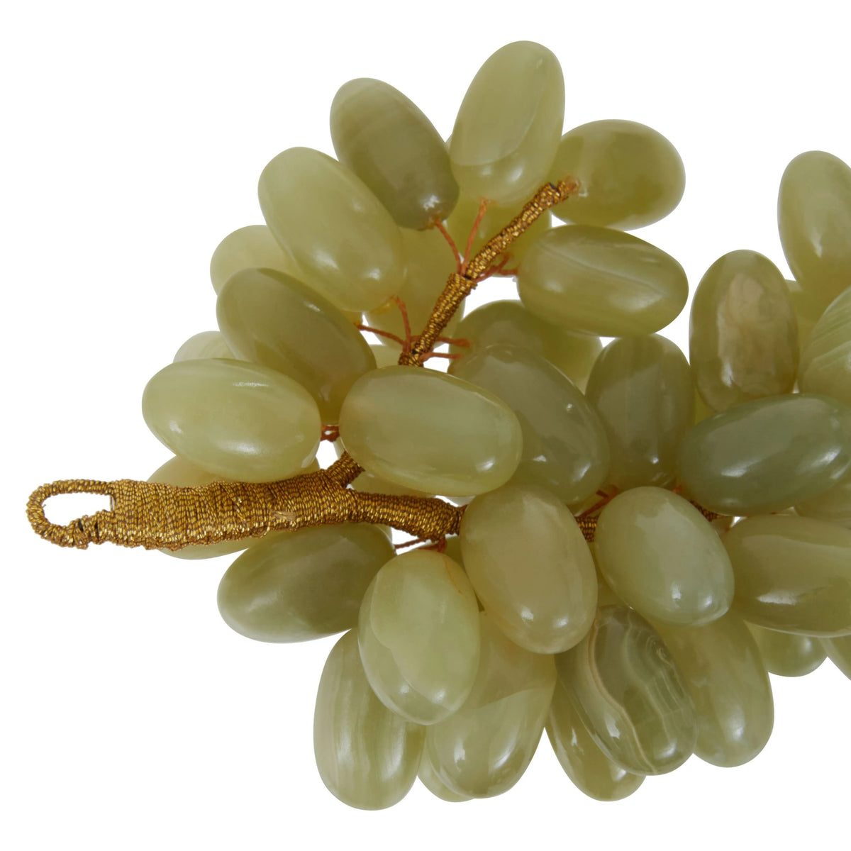 Pomona Green Onyx Decorative Grapes