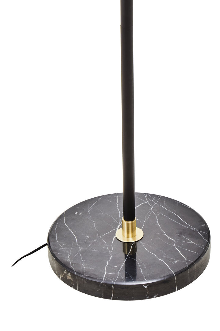 Kepler Gold Finish Metal Shade Floor Lamp