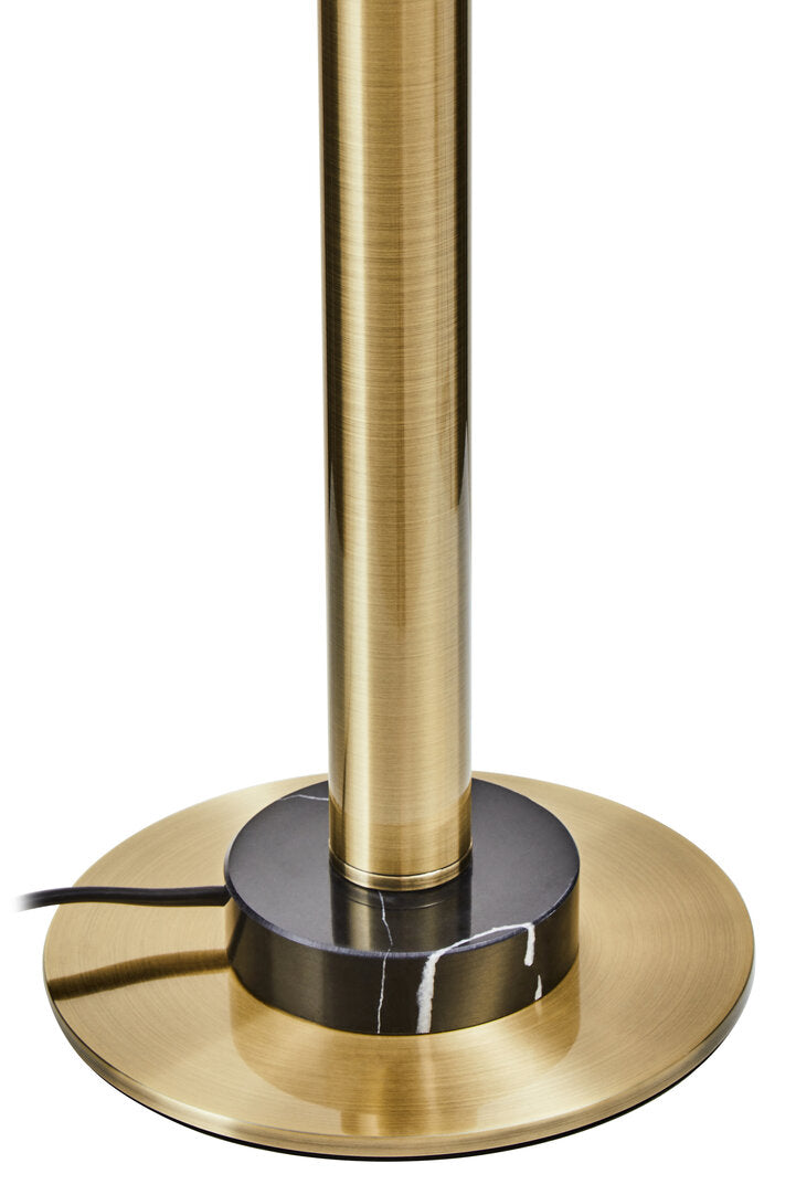 Imperia Gold Finish Metal Table Lamp