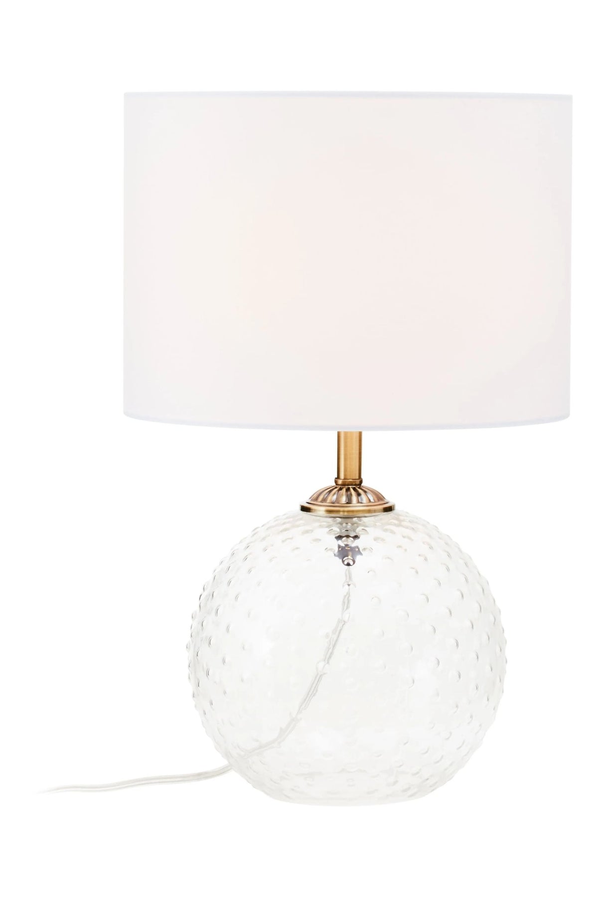Clairmont Clear Glass Table Lamp