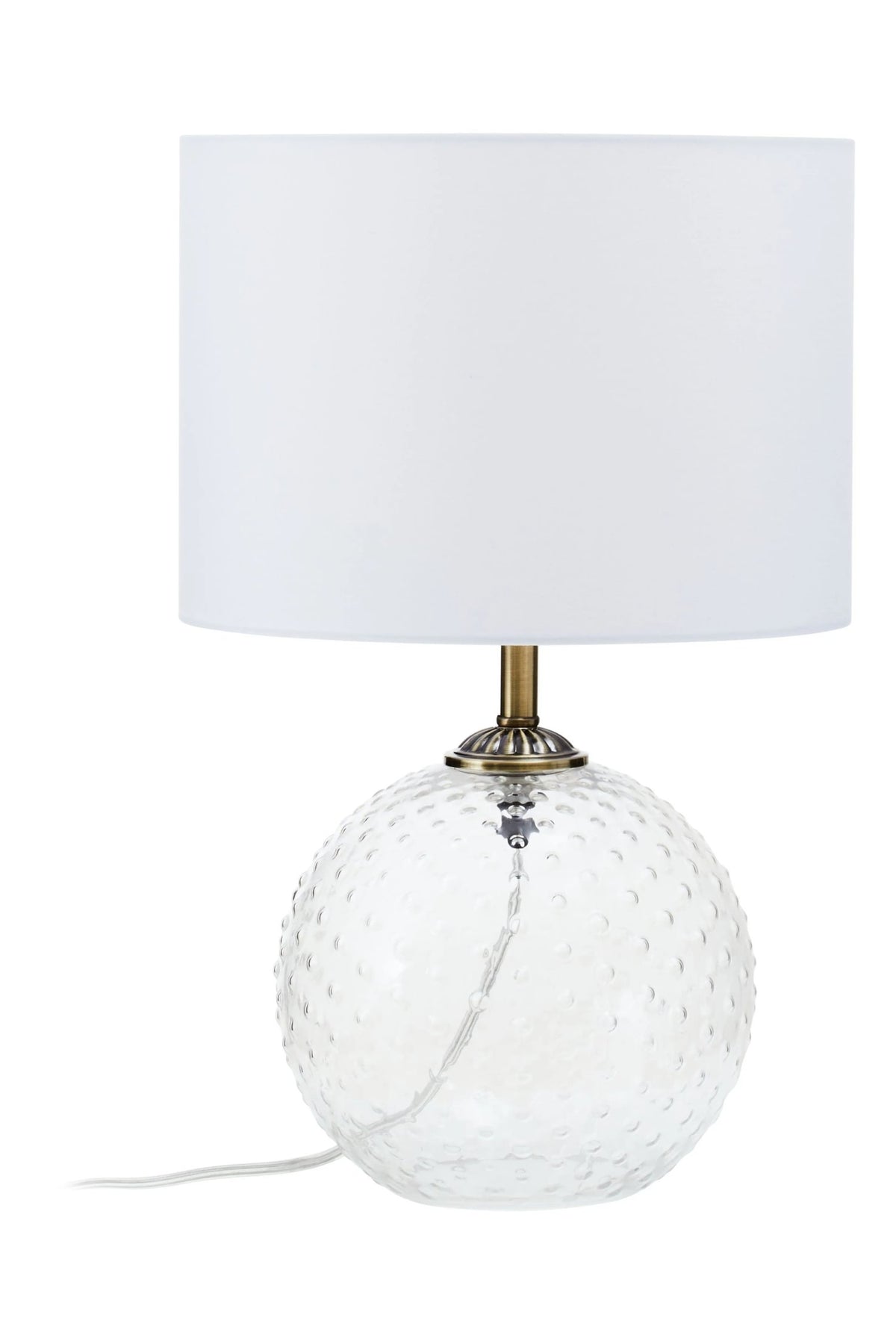 Clairmont Clear Glass Table Lamp