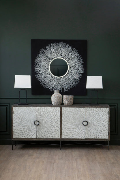 Milan Abstract Mirrored Wall Art