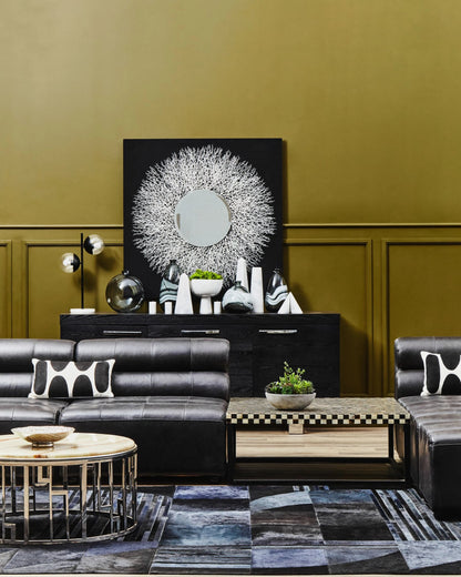 Milan Abstract Mirrored Wall Art