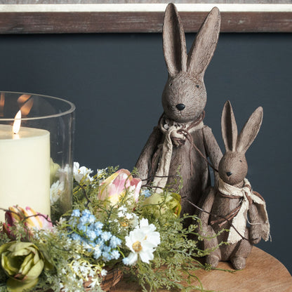 Winter Bunny Rabbit - Large - Animal Figurines from the Quanta Home collection.