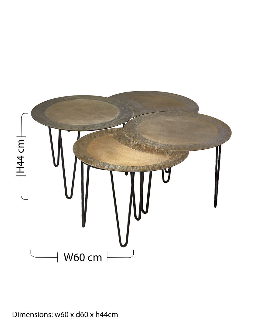 Queen Set Of 4 Coffee Tables