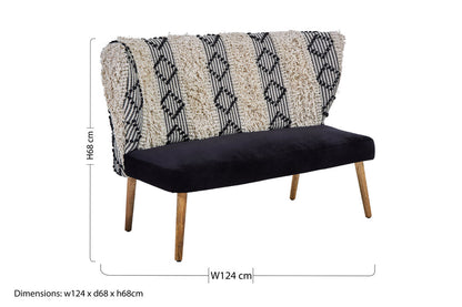 Serene Moroccan Bench