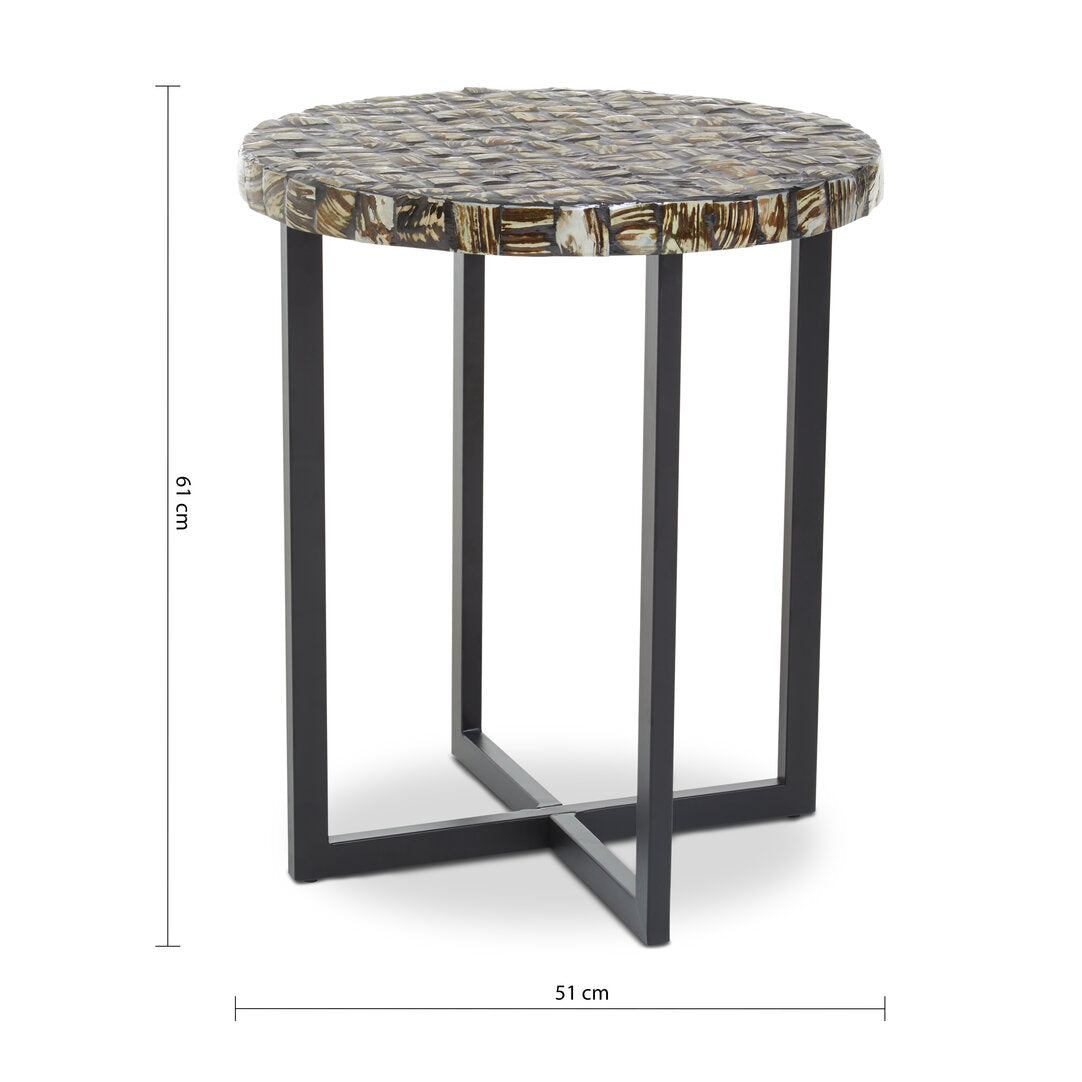 Highland Round Side Table