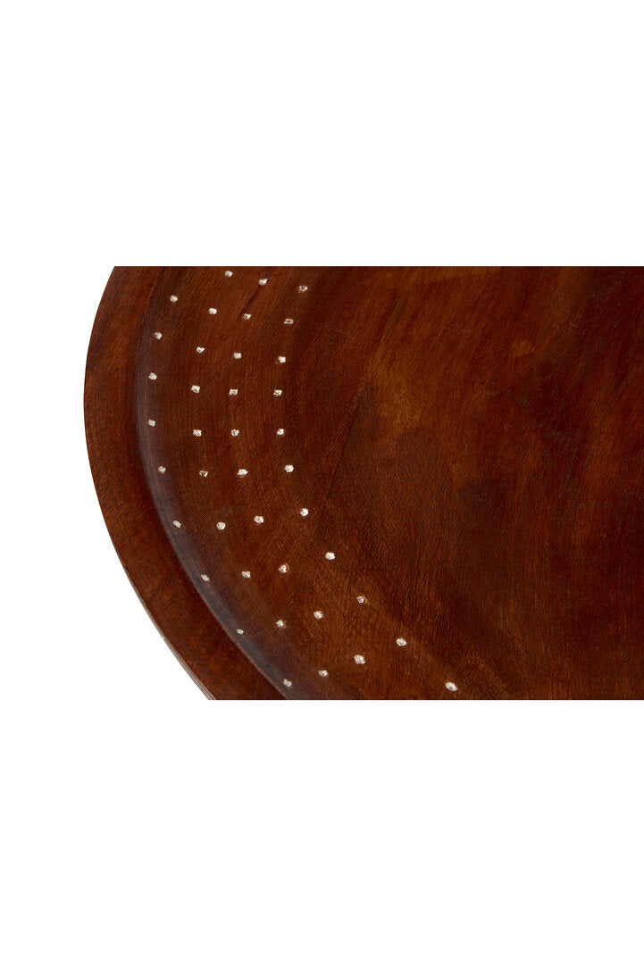Knight Mango Wood Round Table