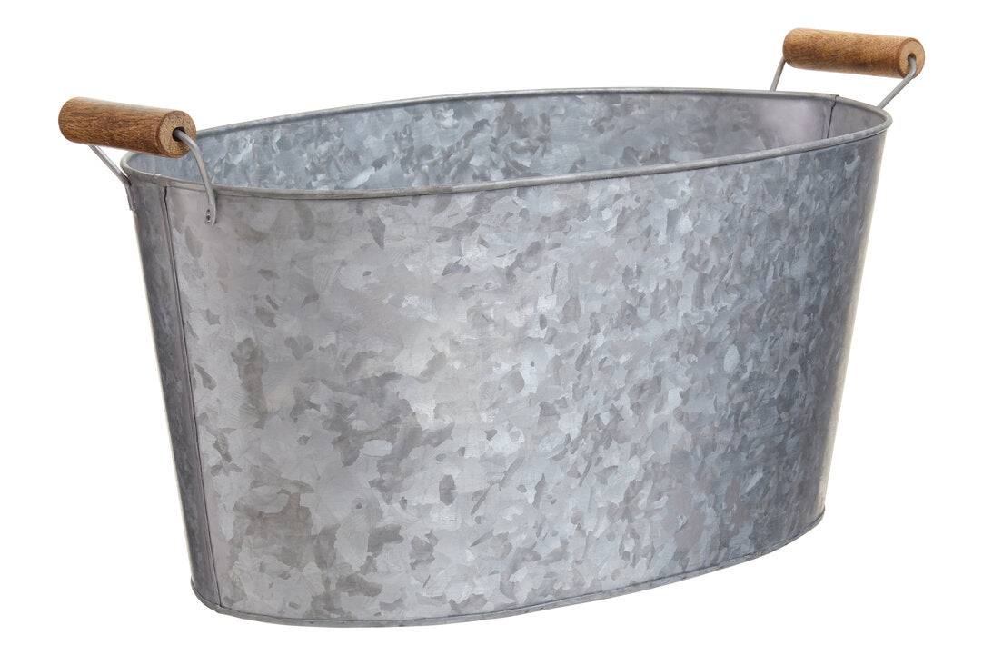 Estate Galvanised Steel Drinks Tub