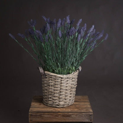 Large Lavender Spray - Single Stem Flowers from the Quanta Home collection.