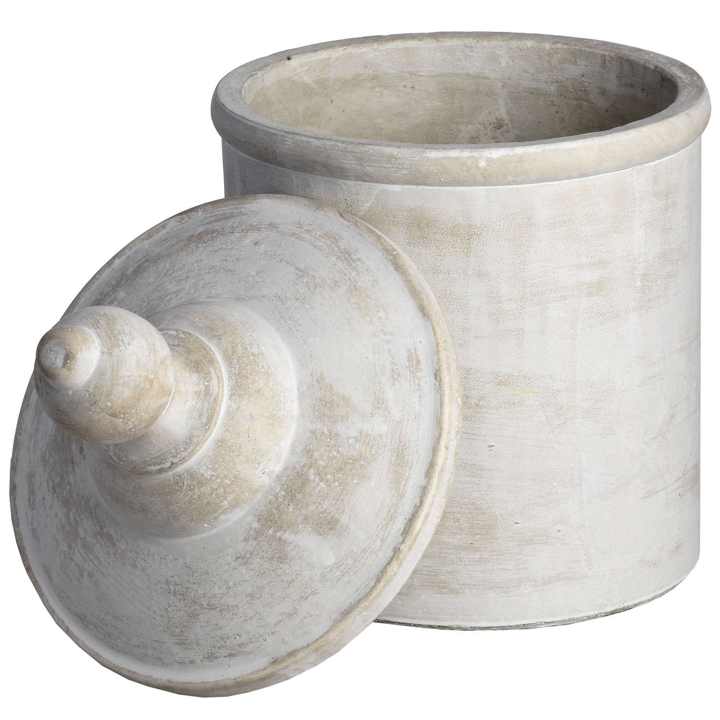 Antique White Cannister - Storage Boxes from the Quanta Home collection.