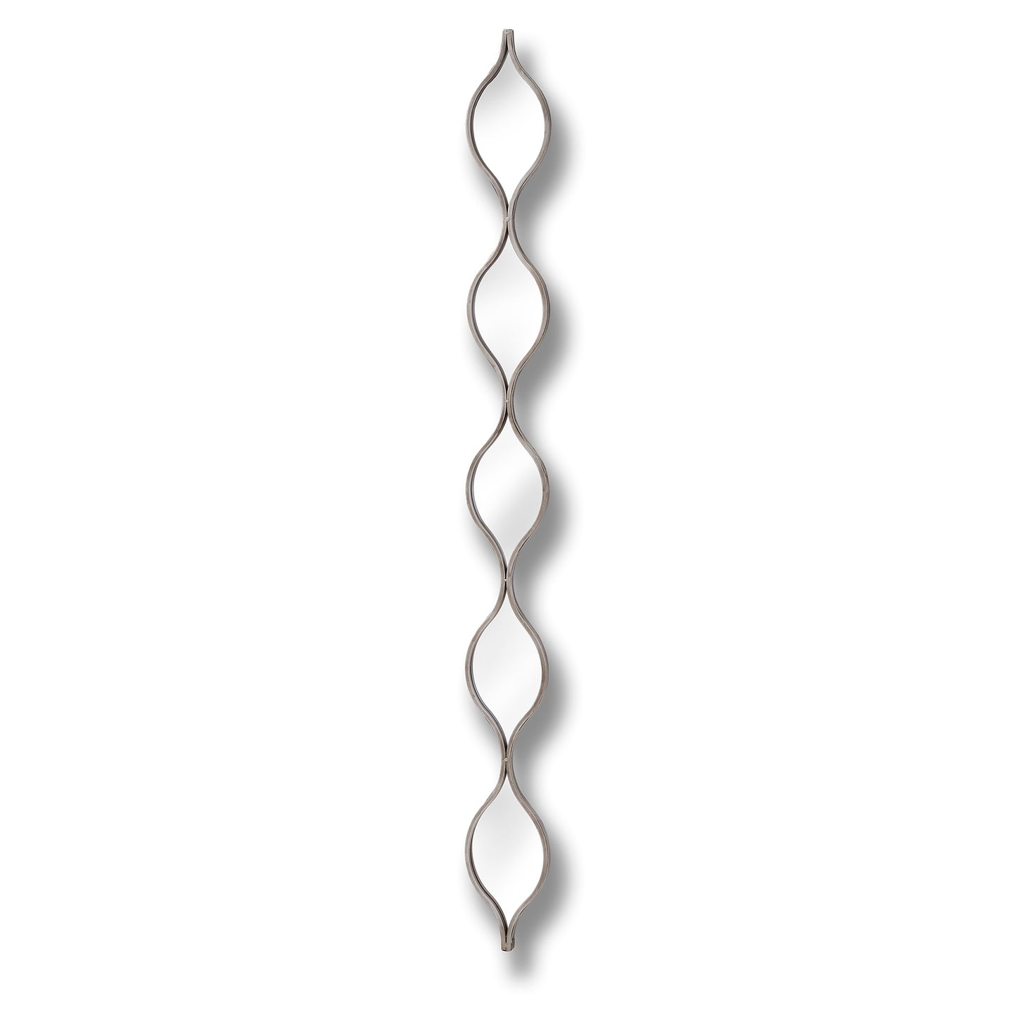 Decorative Hanging Silver Mirror - Wall Mirrors from the Quanta Home collection.