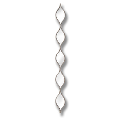 Decorative Hanging Silver Mirror - Wall Mirrors from the Quanta Home collection.