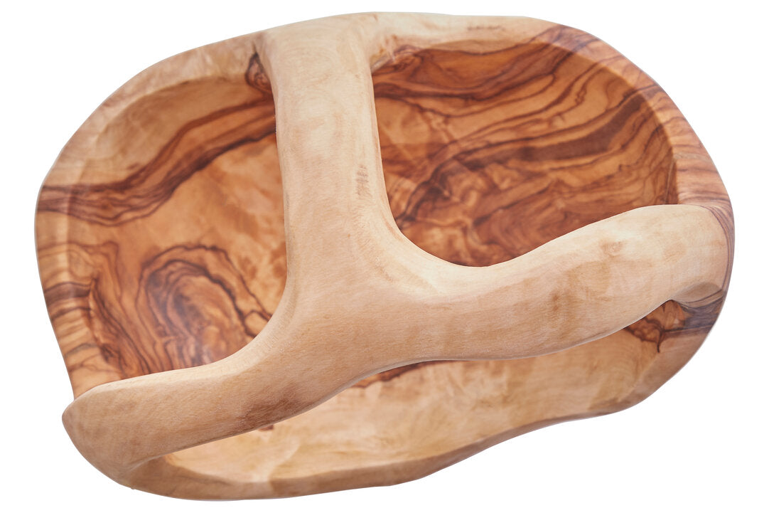 Rhythm Olive Wood Fruit Bowl