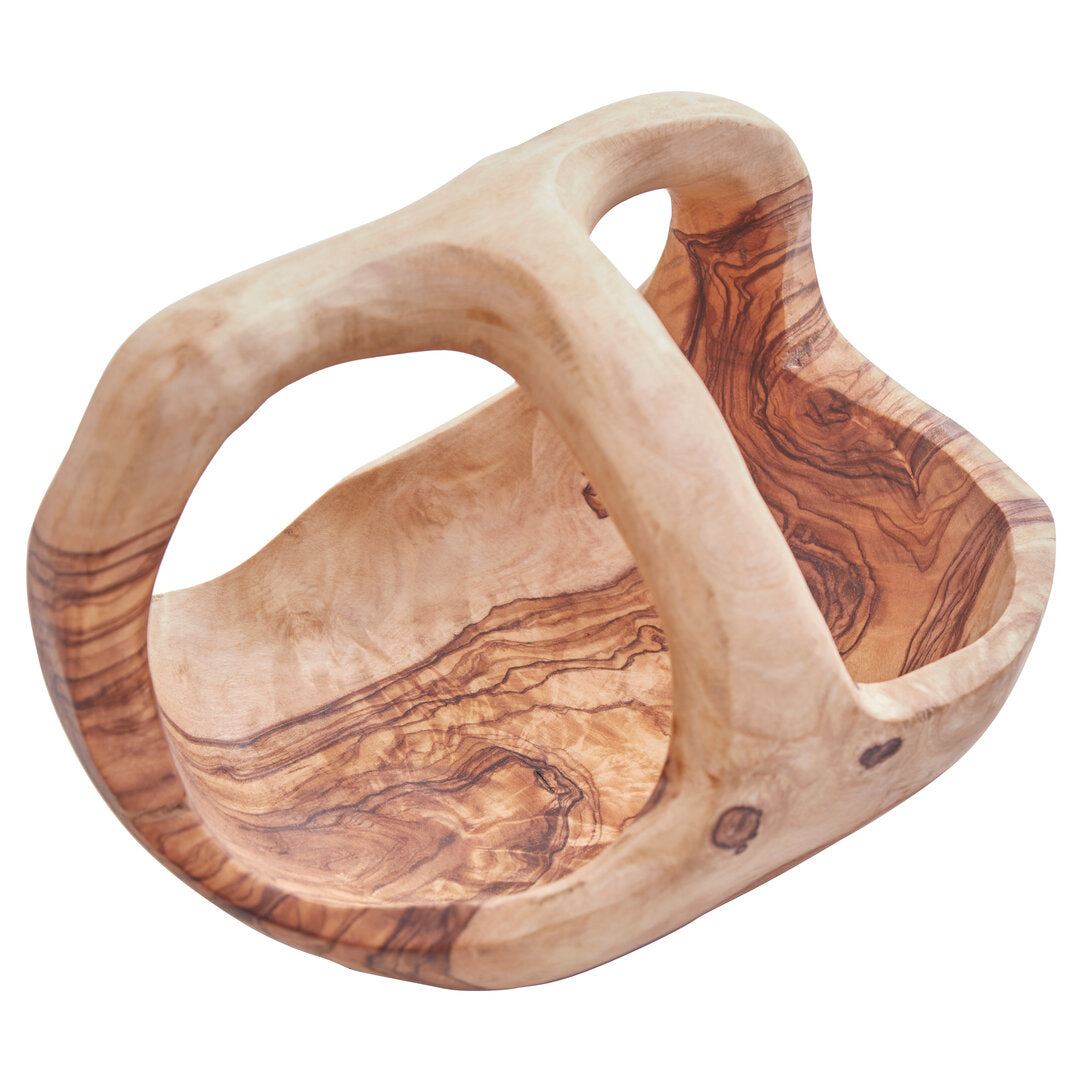 Rhythm Olive Wood Fruit Bowl