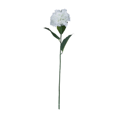 White Small Head Hydrangea - Single Stem Flowers from the Quanta Home collection.