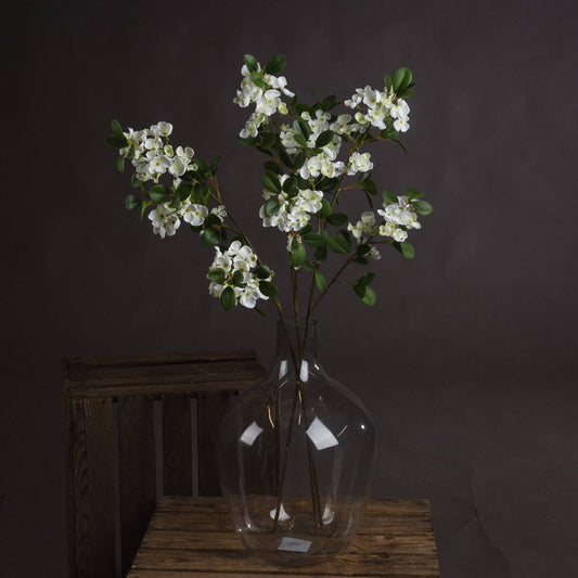 White Spring Mock Orange Flower - Single Stem Flowers from the Quanta Home collection.