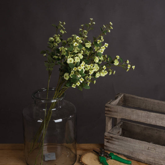 Green Wild Meadow Rose - Single Stem Flowers from the Quanta Home collection.