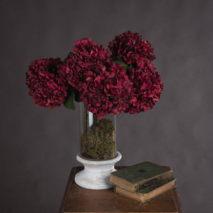 Autumn Ruby Hydrangea - Festive Flowers & Foliage from the Quanta Home collection.
