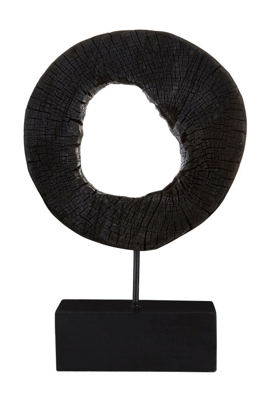 Vanguard Small Rustic Mango Wood Sculpture On Stand