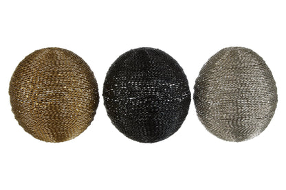 Sculptura Set of 3 Large Decorative Balls
