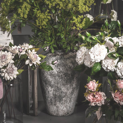 Aged Stone Tall Ceramic Vase - Vases from the Quanta Home collection.