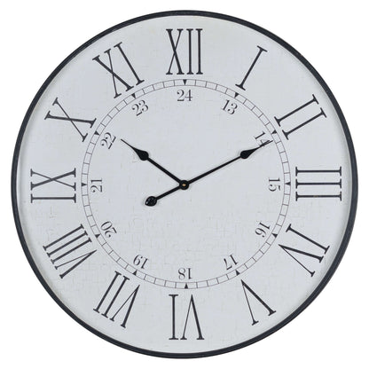 Large Embossed Station Clock - Wall Clocks from the Quanta Home collection.